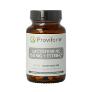 Proviform Lactoferrine puur 150mg + ester C 60.00 Vegetarische capsules