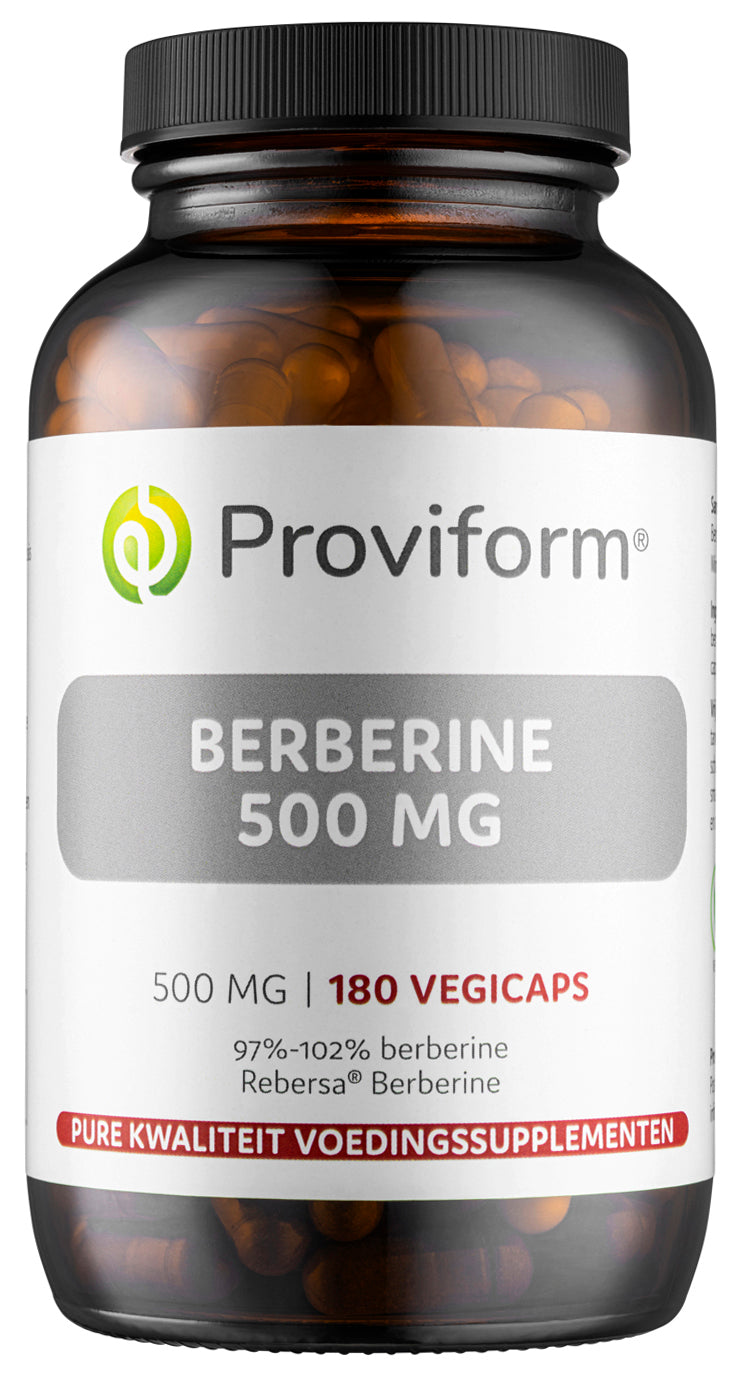 Proviform Berberine 500mg Rebersa 180 Vegetarische capsules