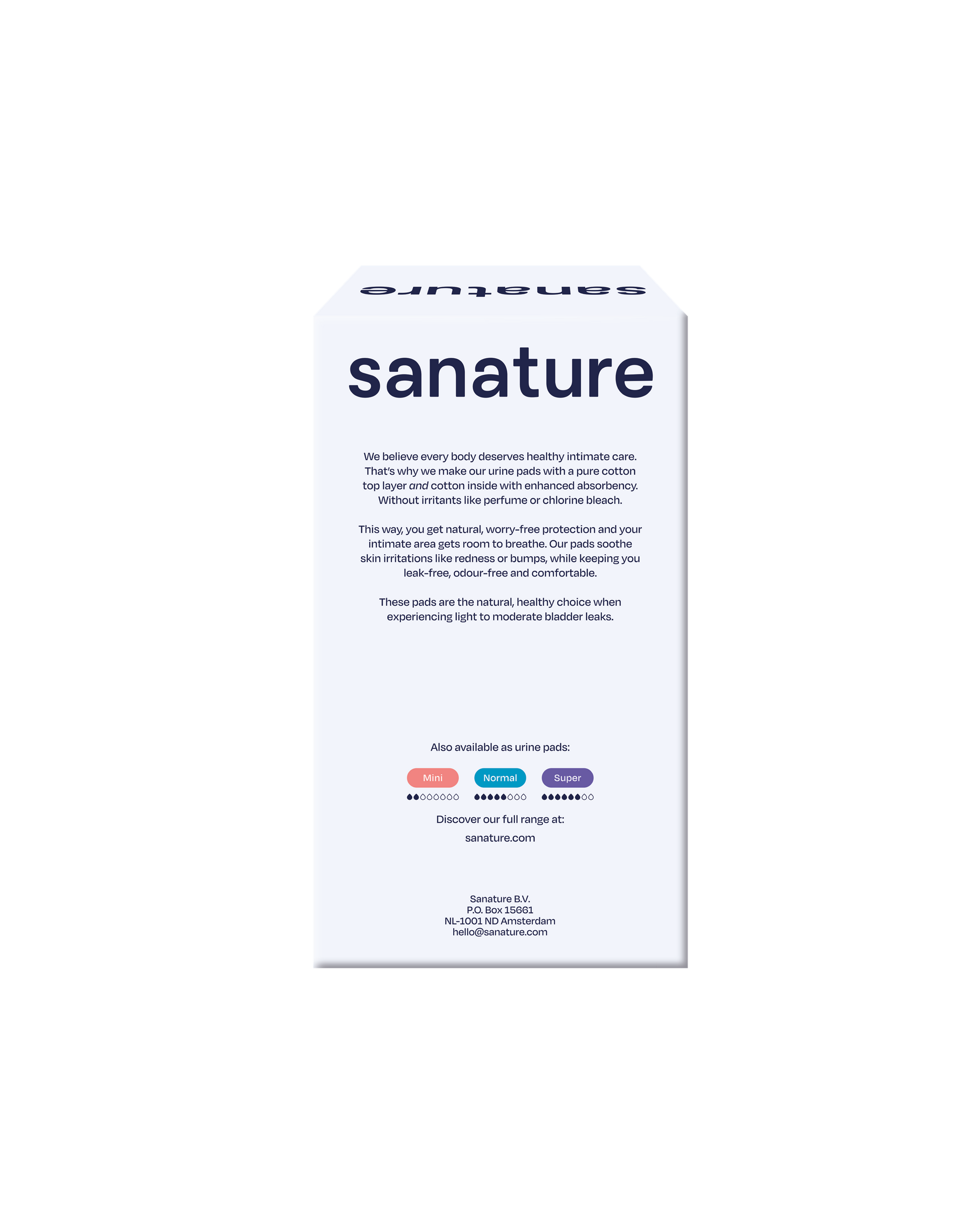 Sanature Pro vivo incontienentieverband katoen mini plus 14.00 Stuks