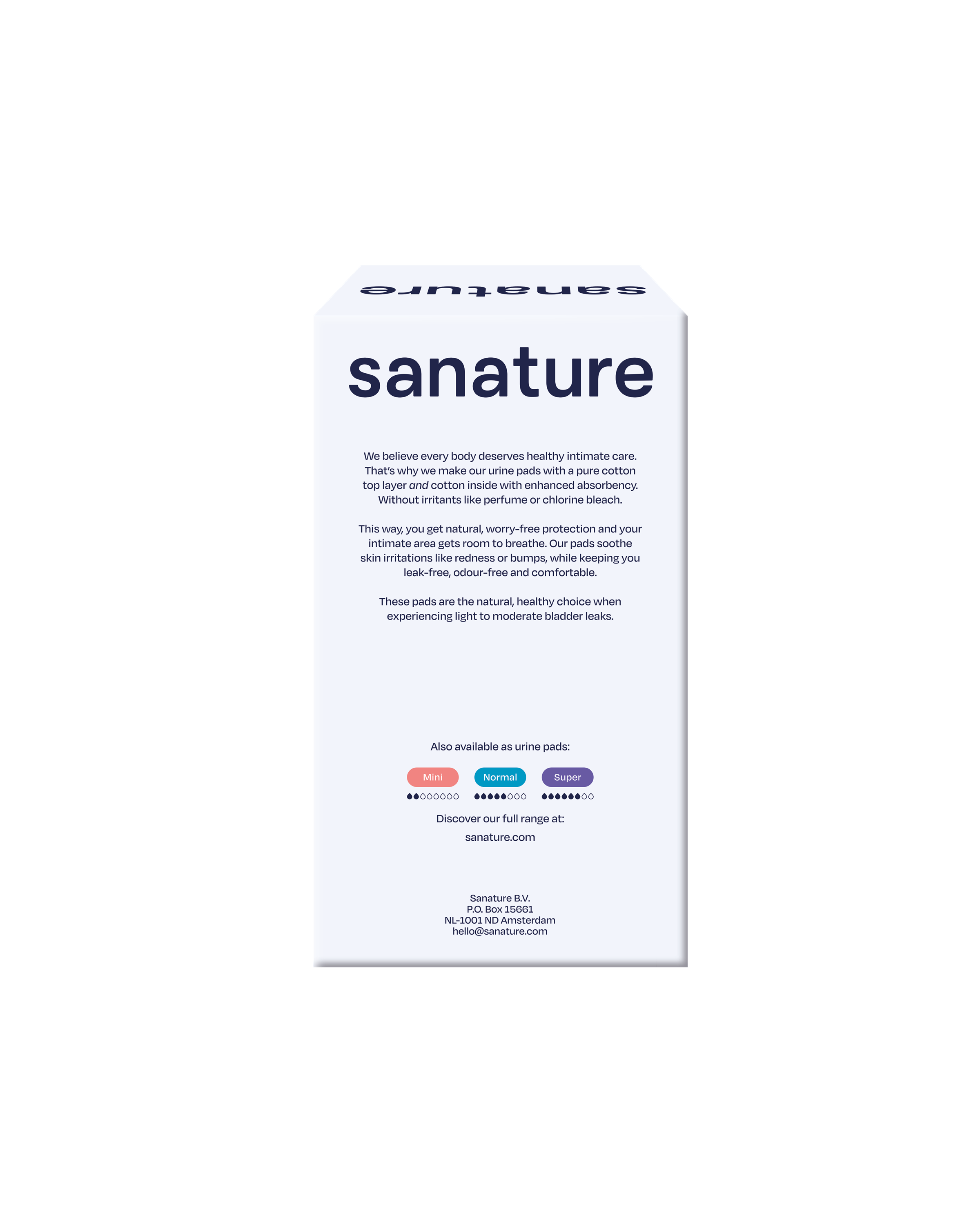 Sanature Pro vivo incontienentieverband katoen mini plus 14.00 Stuks