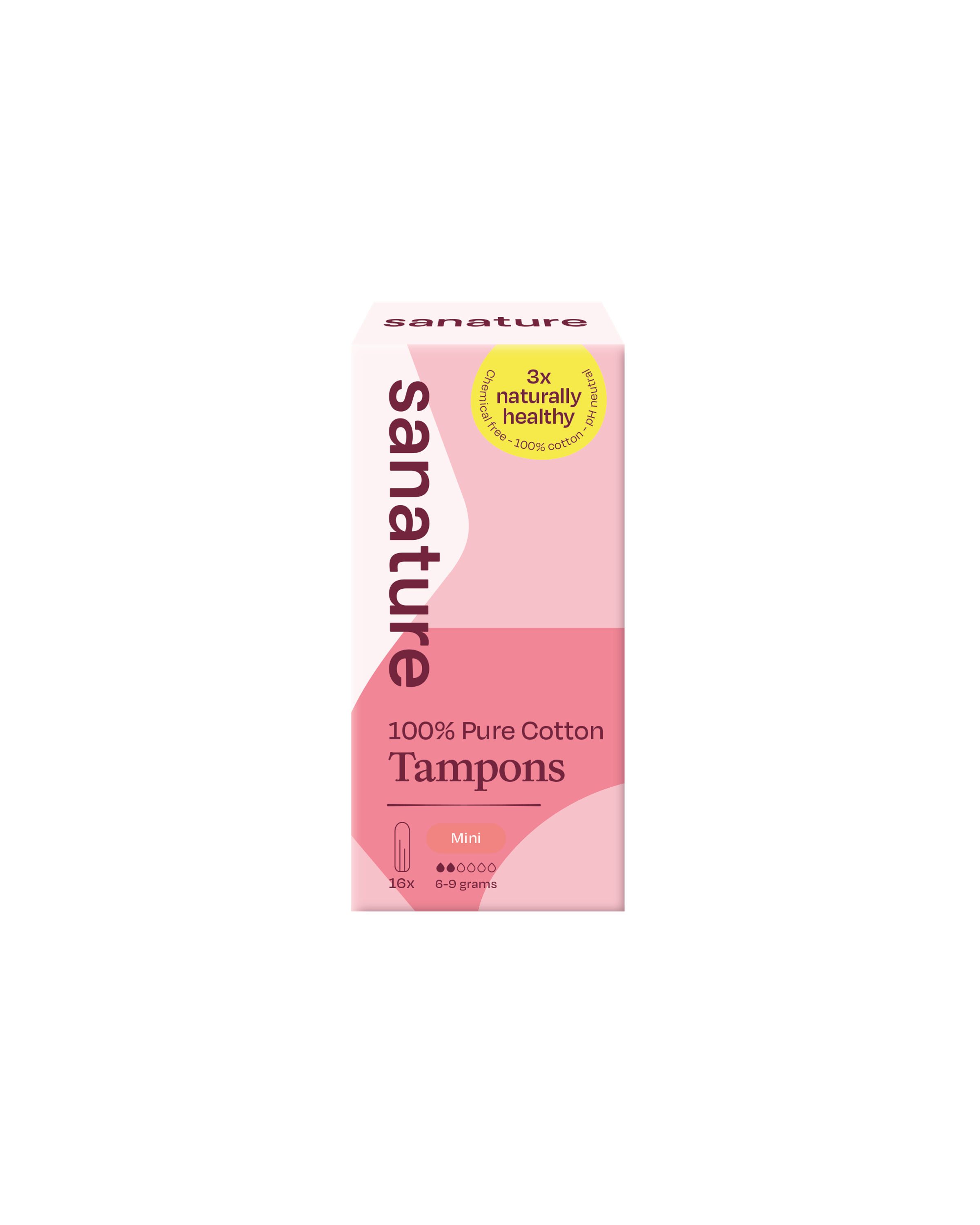 Sanature Tampons mini 16.00 Stuks
