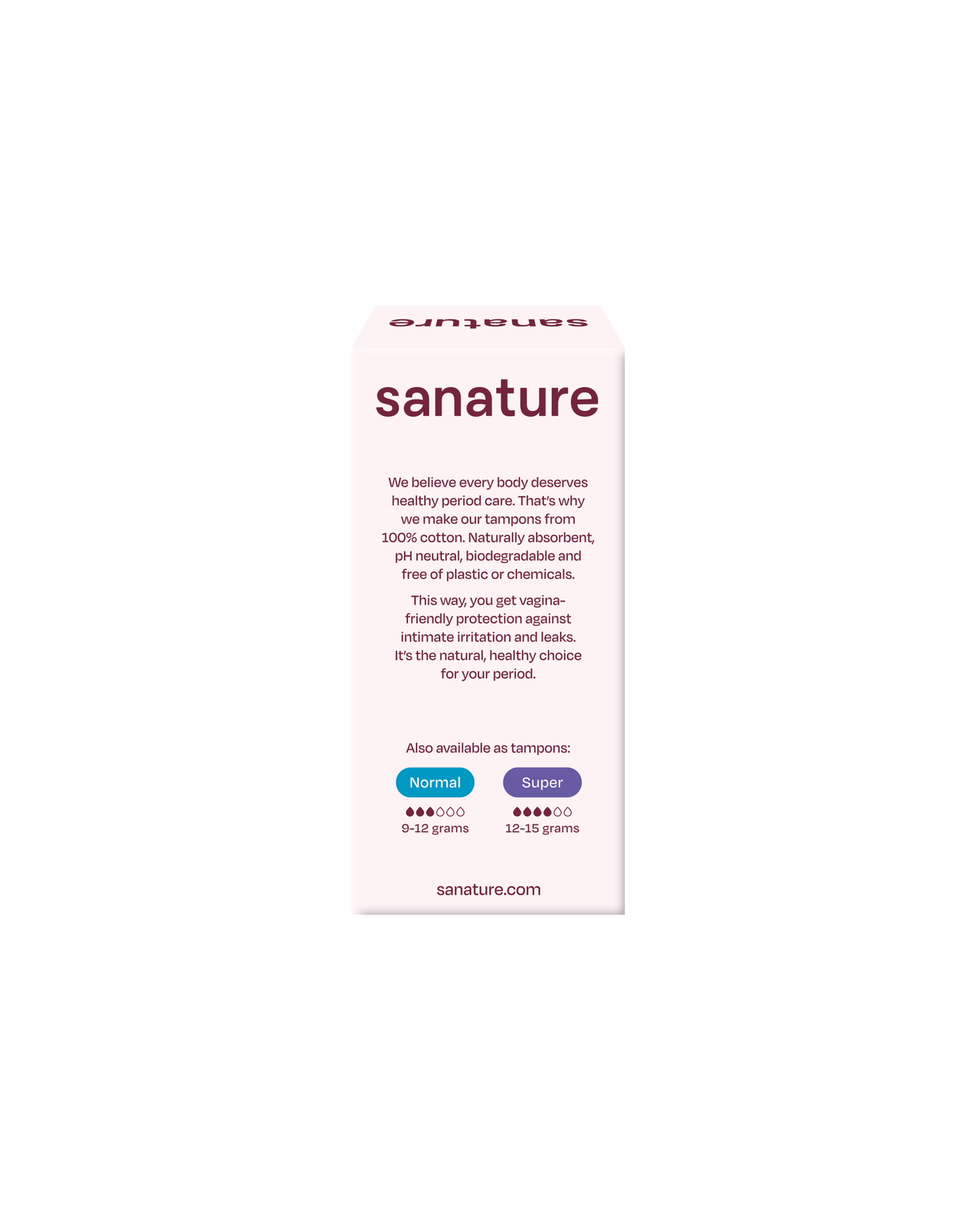 Sanature Tampons mini 16.00 Stuks