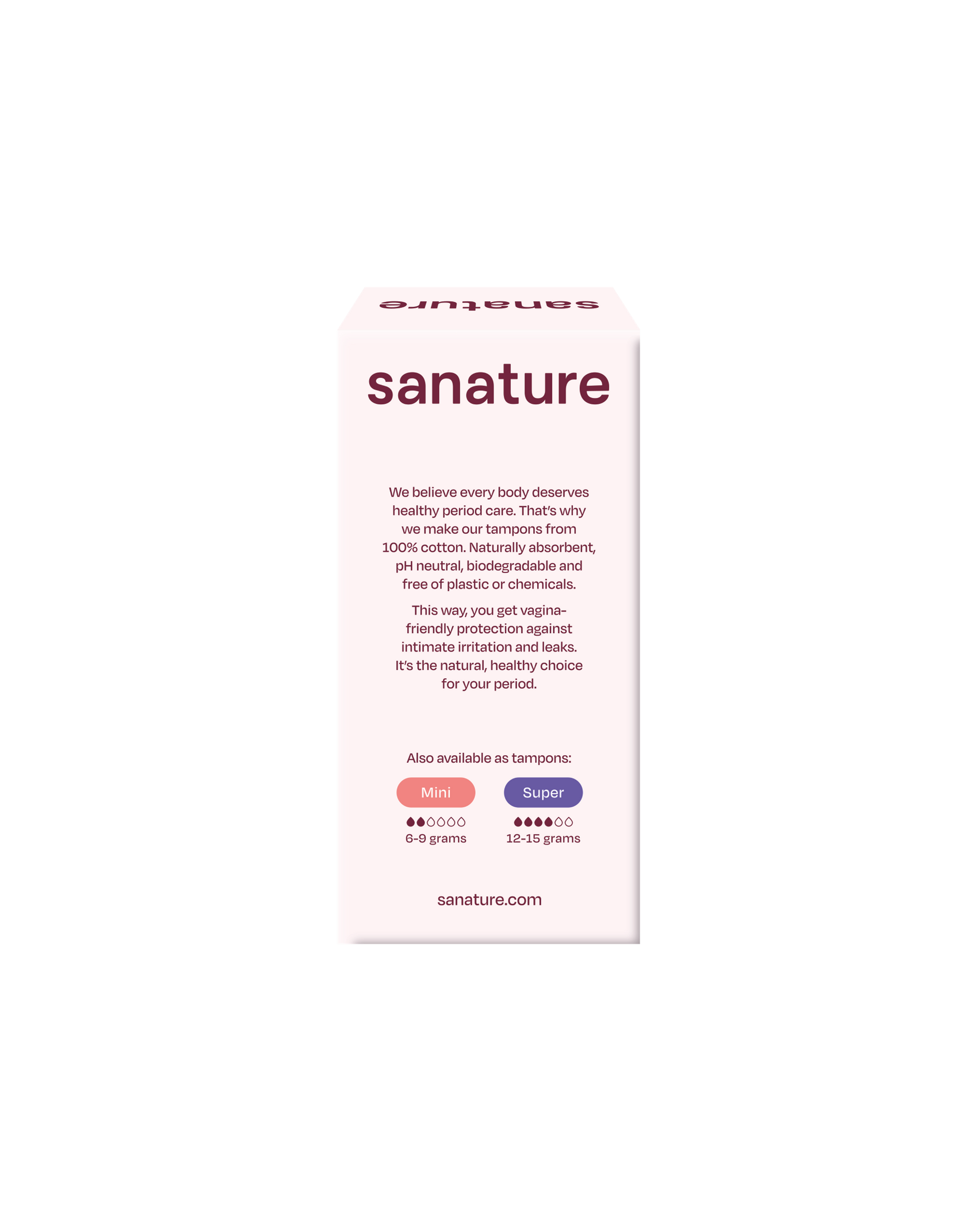 Sanature Tampons normal 16.00 Stuks