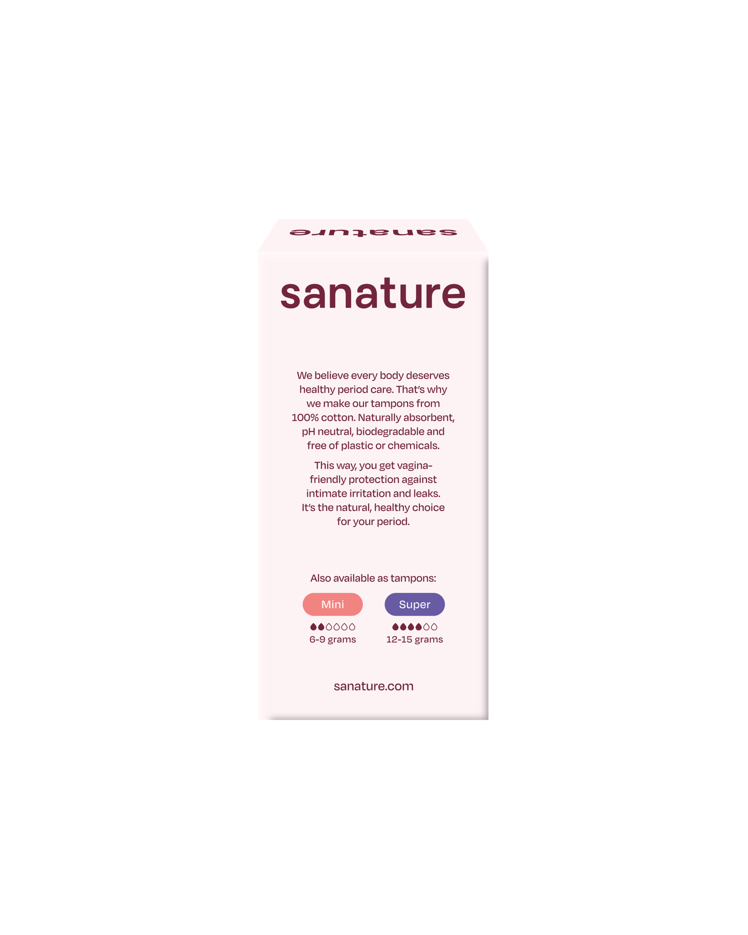 Sanature Tampons normal 16.00 Stuks