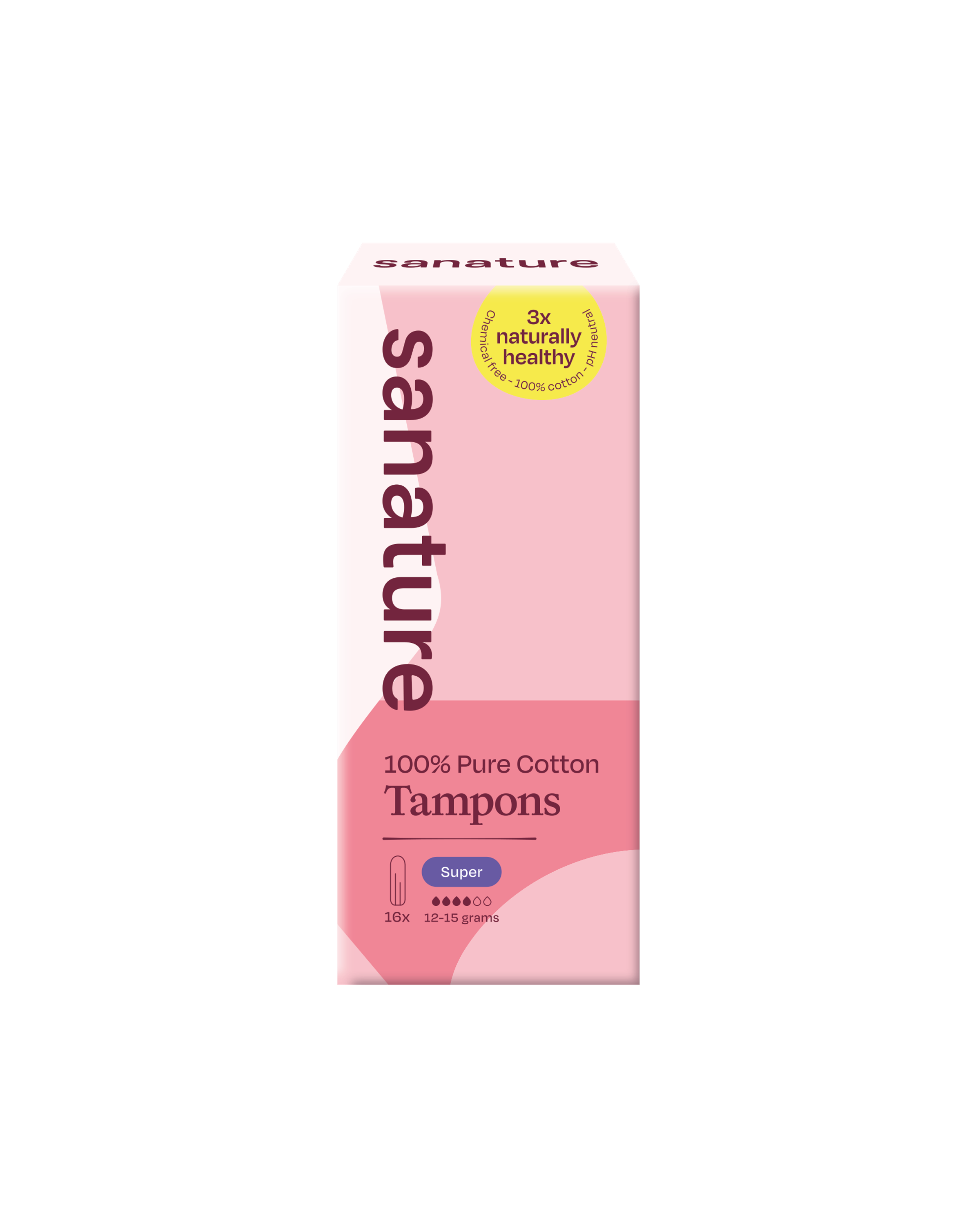 Sanature Tampons super 16.00 Stuks