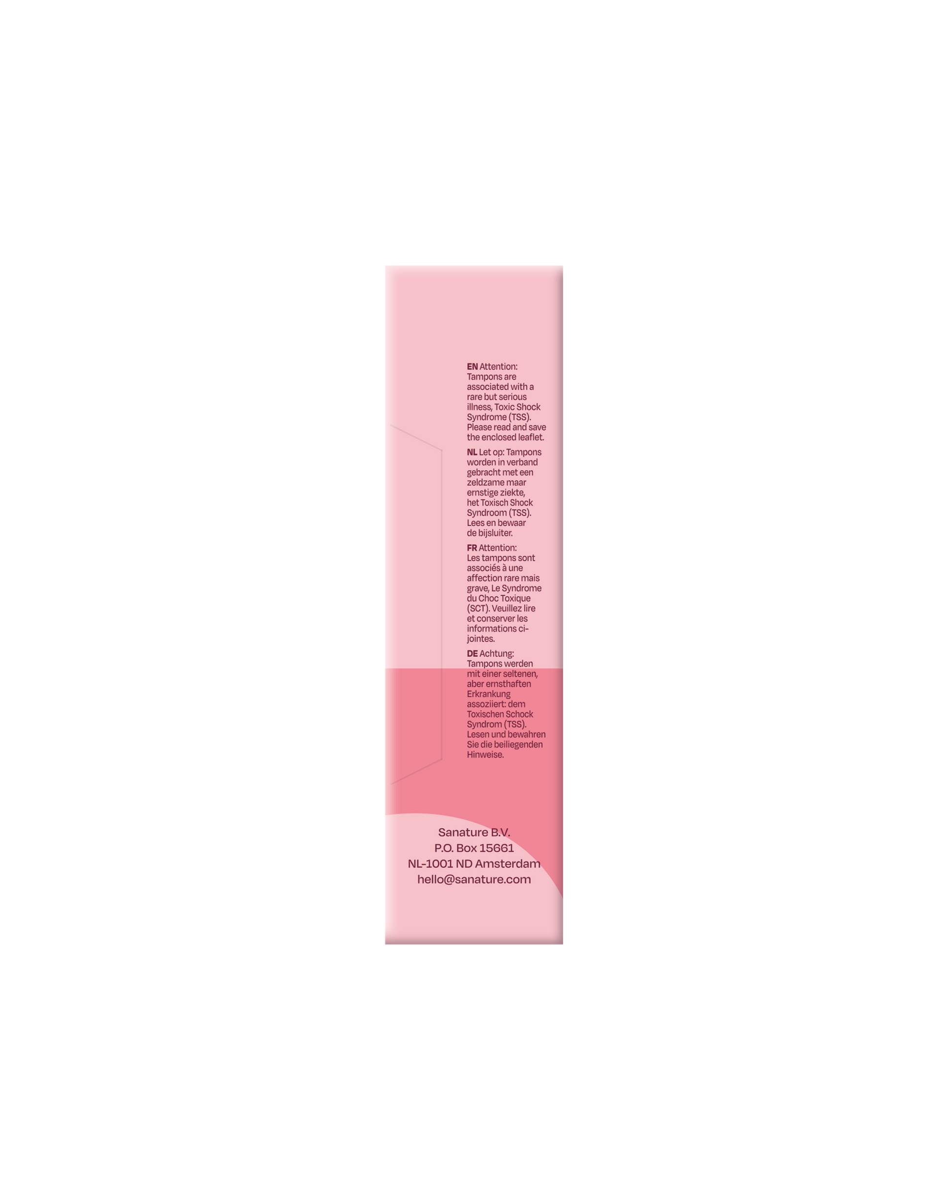 Sanature Tampons super 16.00 Stuks