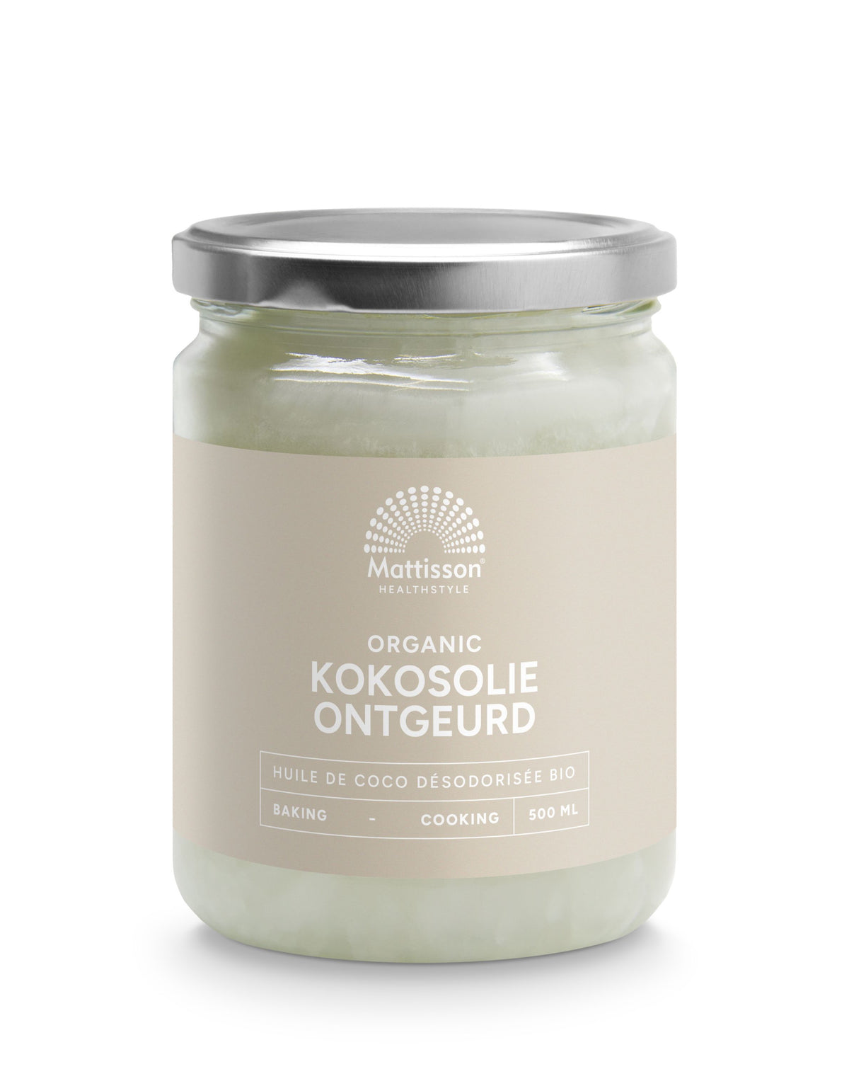 Mattisson Kokosolie geurloos bio 500.00 Milliliter