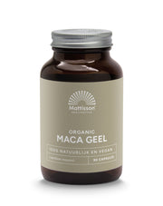 Mattisson Organic maca geel bio 90.00 Vegetarische capsules