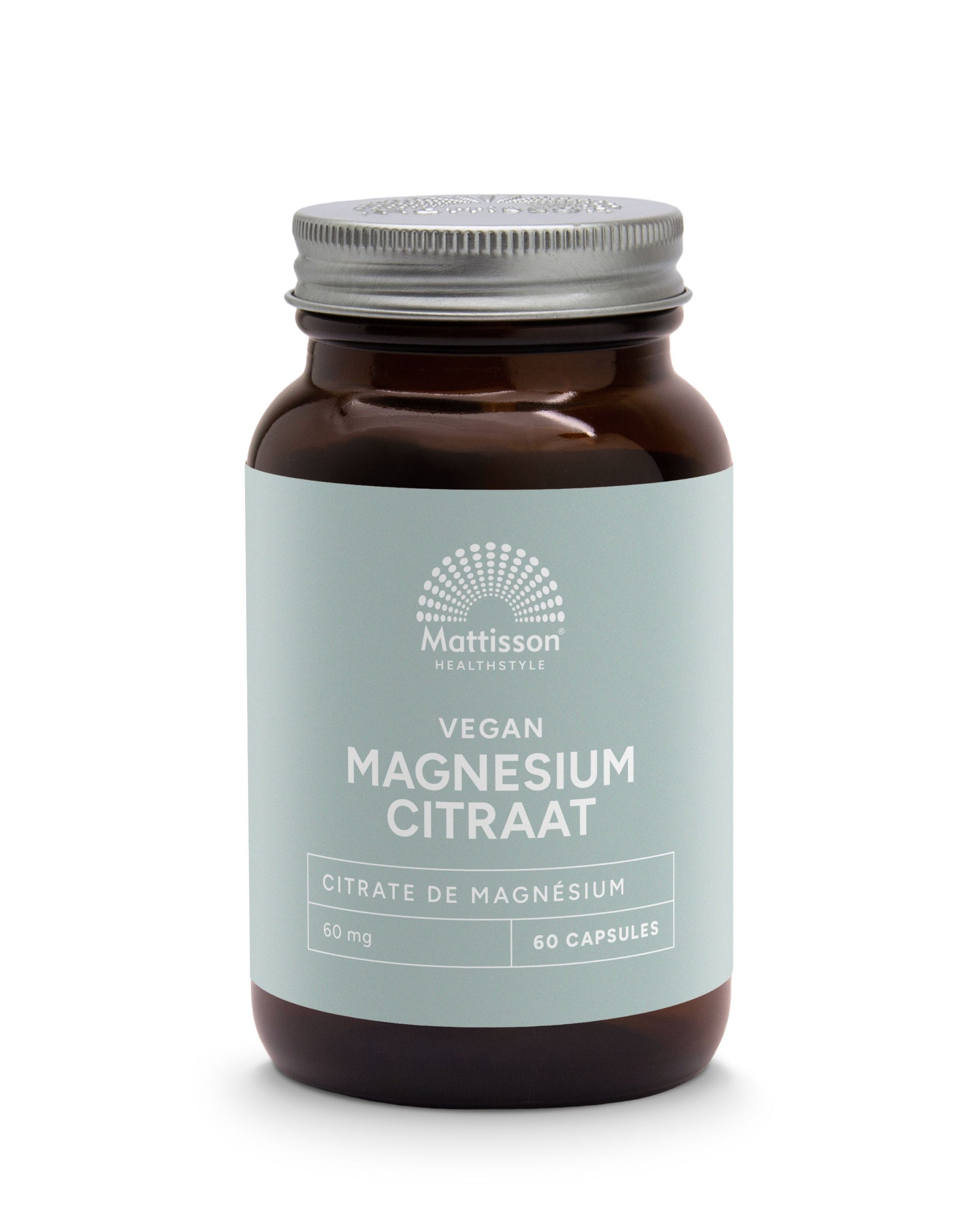 Mattisson Magnesium citraat vegan 60 Vegetarische capsules