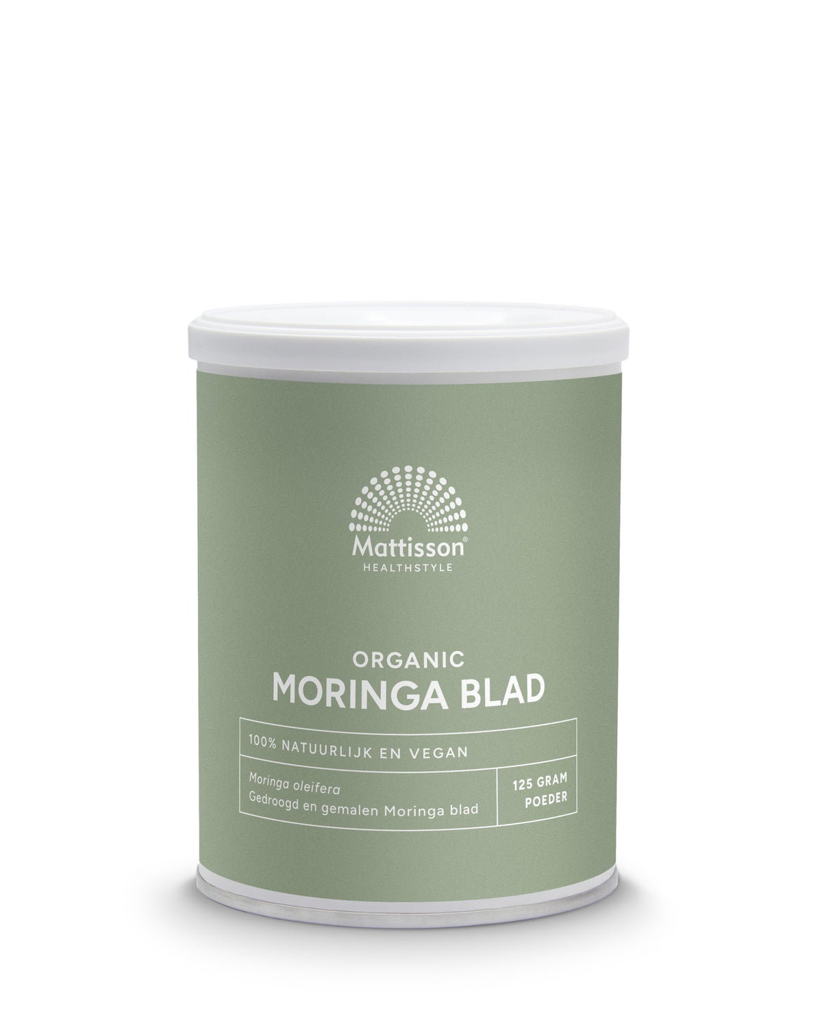 Mattisson Moringa blad poeder moringa oleifera bio 125.00 Gram