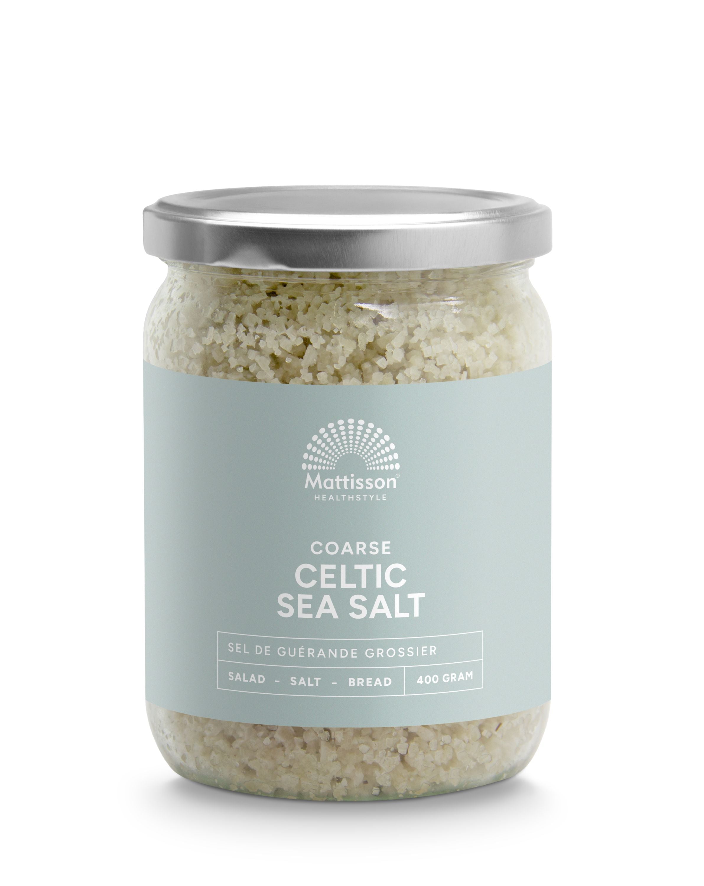 Mattisson Keltisch zeezout celtic sea salt grof 400.00 Gram