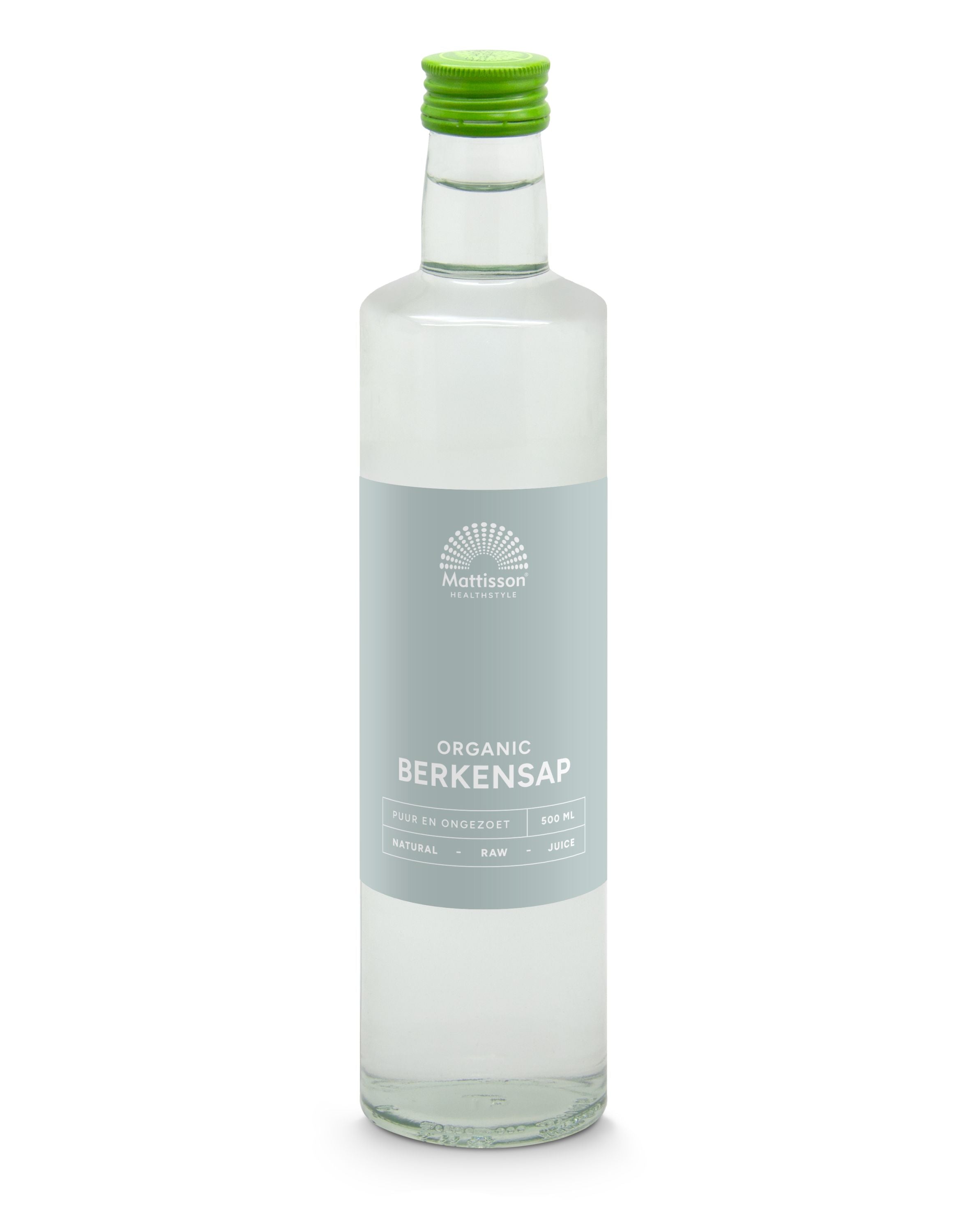 Mattisson Absolute berkensap 100% puur sap bio raw 500.00 Milliliter