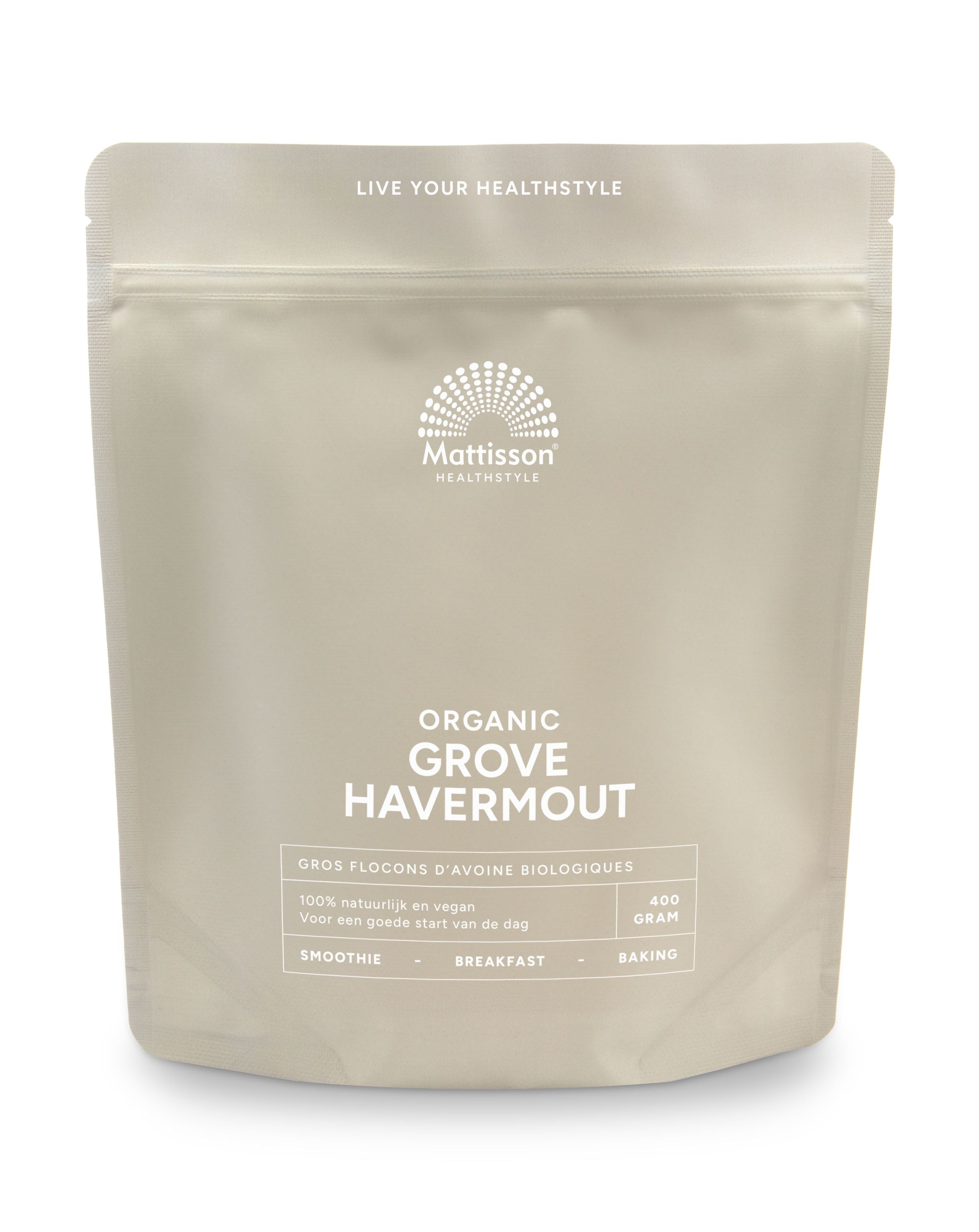 Mattisson Havermout grof bio 400.00 Gram