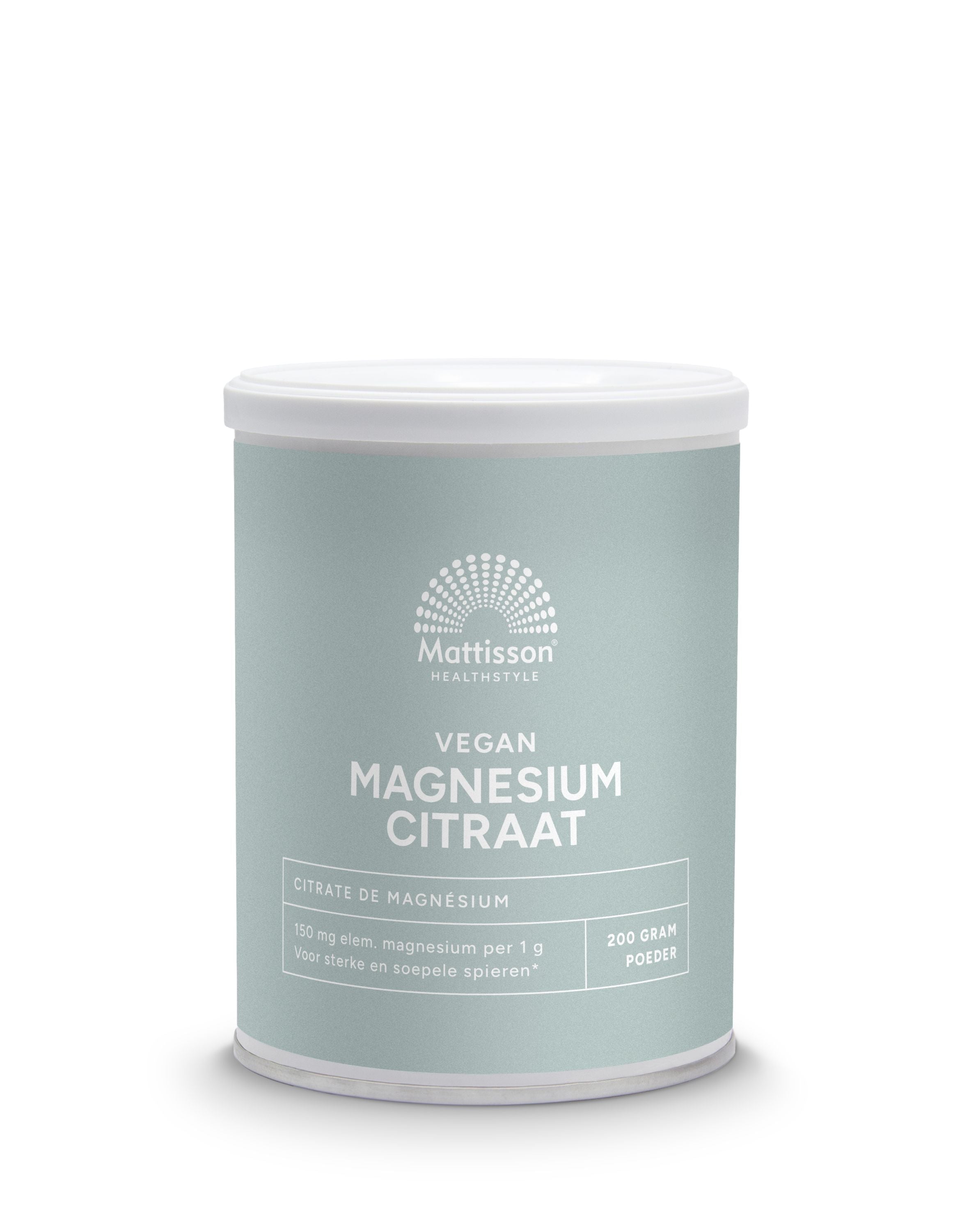 Mattisson Magnesium citraat poeder 200.00 Gram
