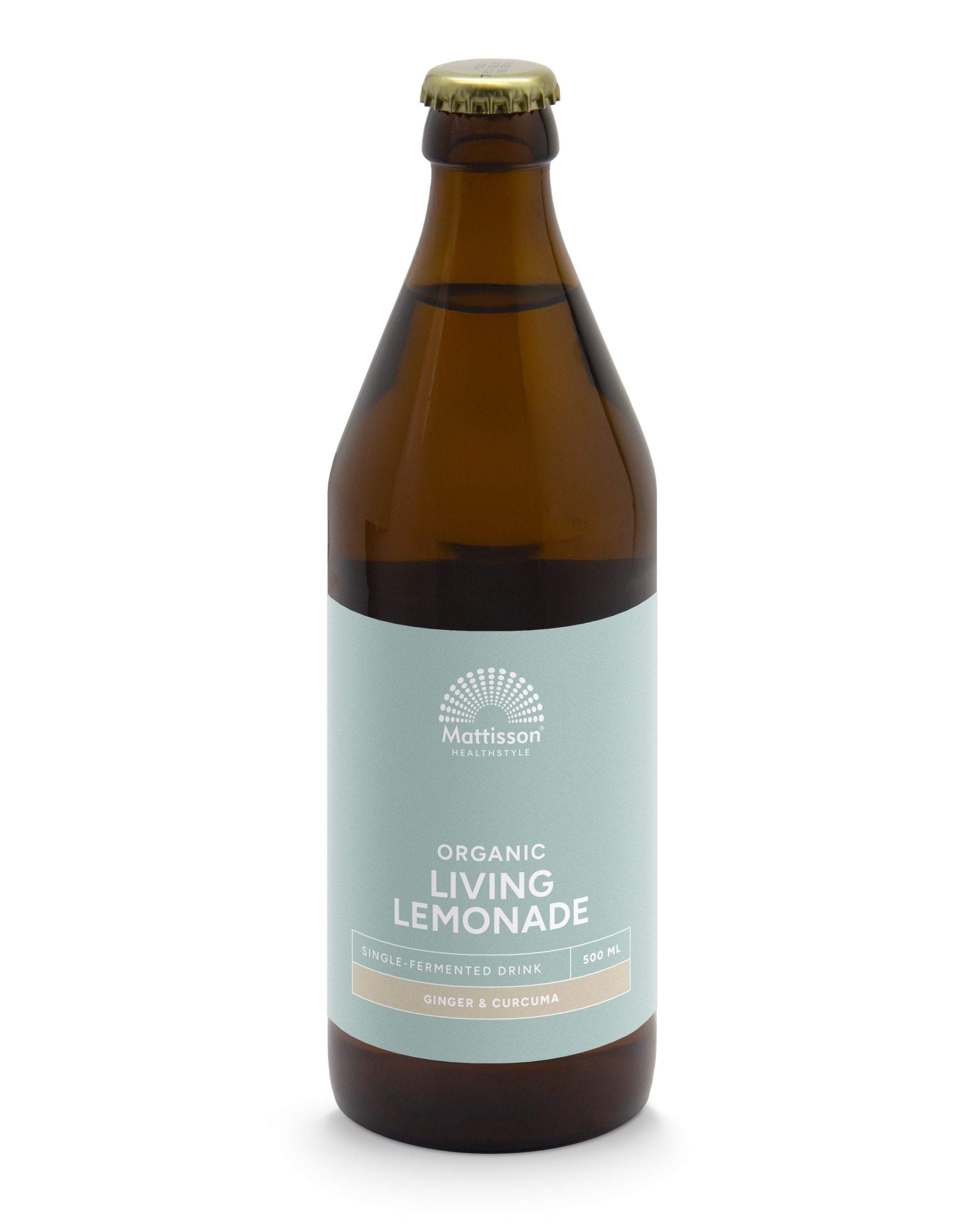 Mattisson Living lemonade ginger & curcuma bio 500 Milliliter
