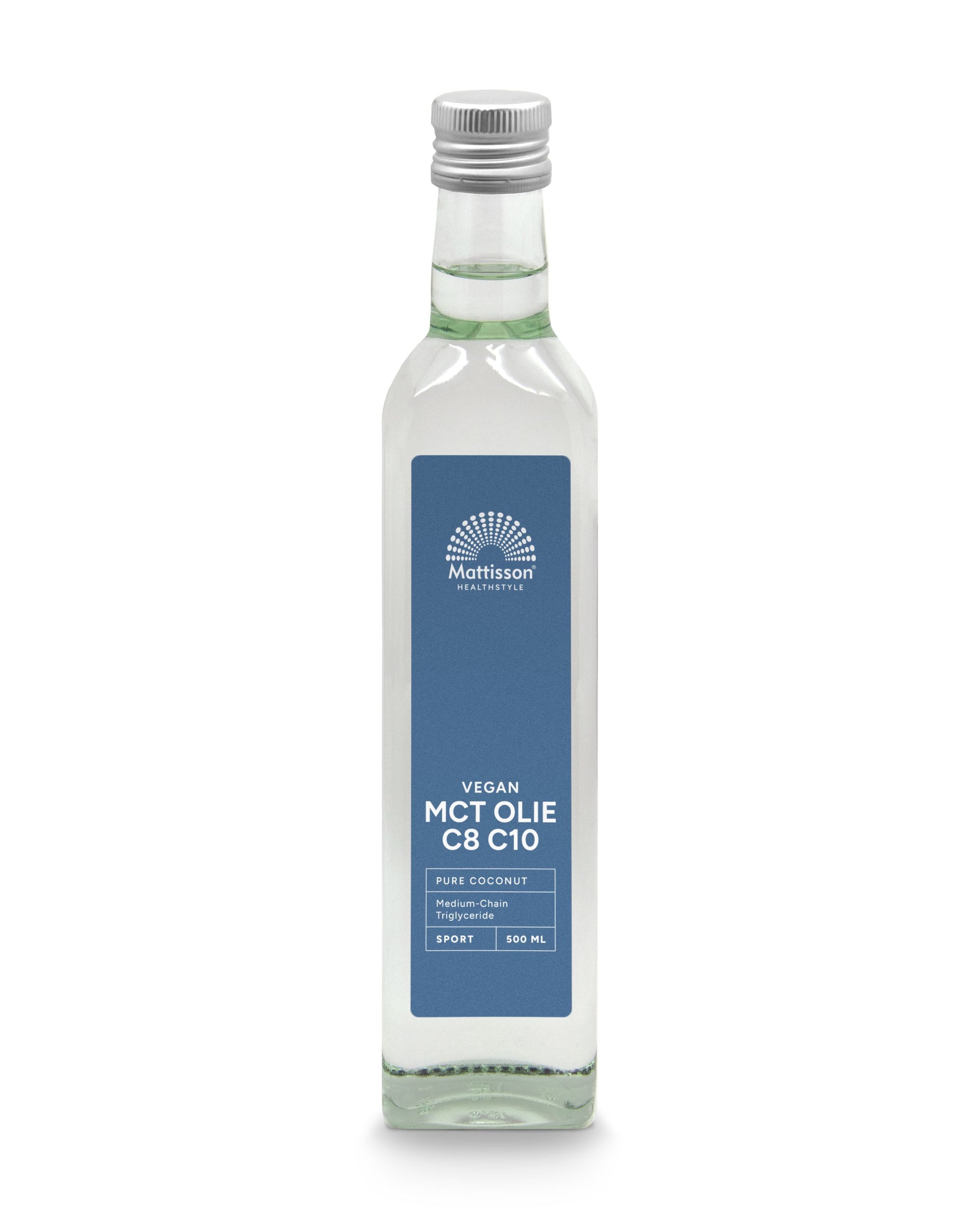 Mattisson MCT olie coconut blend 60% caprylic acid 500.00 Milliliter