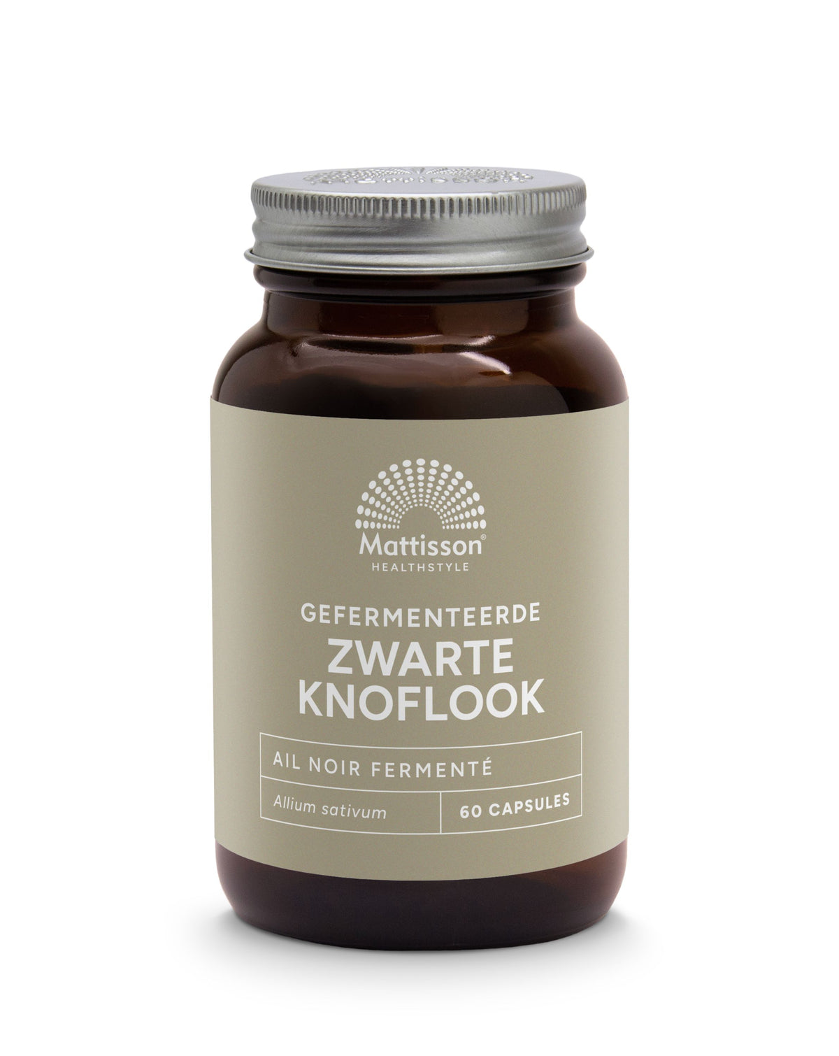 Mattisson Zwarte knoflook extract gefermenteerd ABG10 60.00 Vegetarische capsules