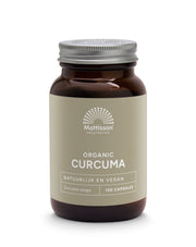 Mattisson Curcuma turmeric bio 120 Vegetarische capsules