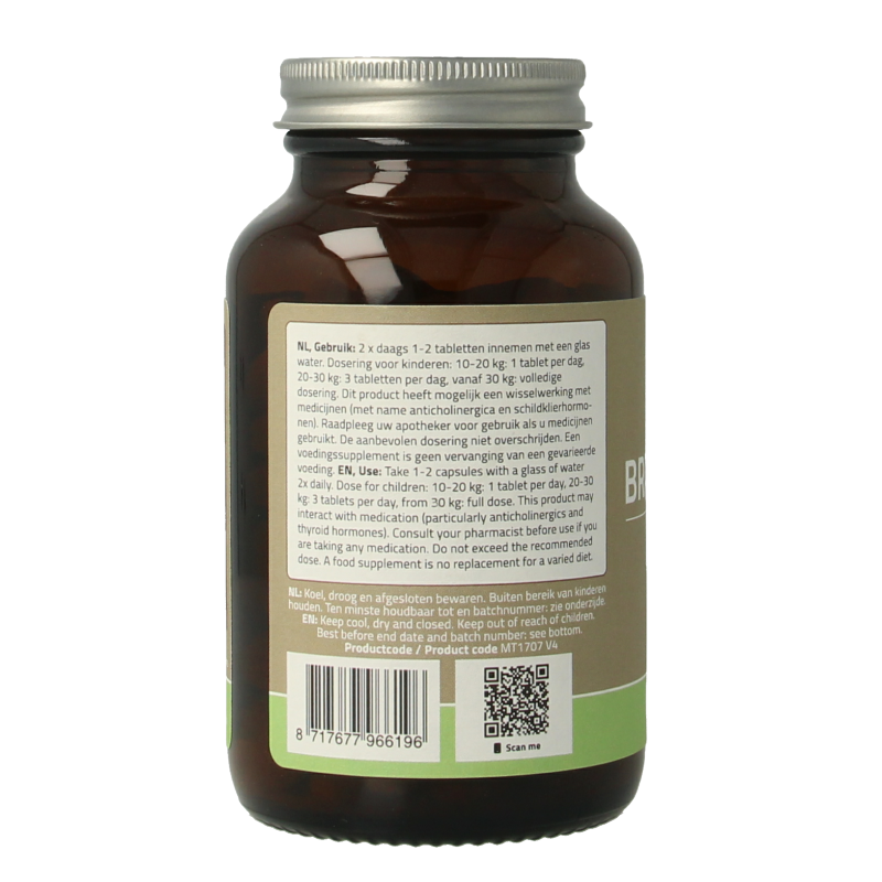 Mattisson Brahmi bacopa monnieri bacoside 50% extract 120 Tabletten