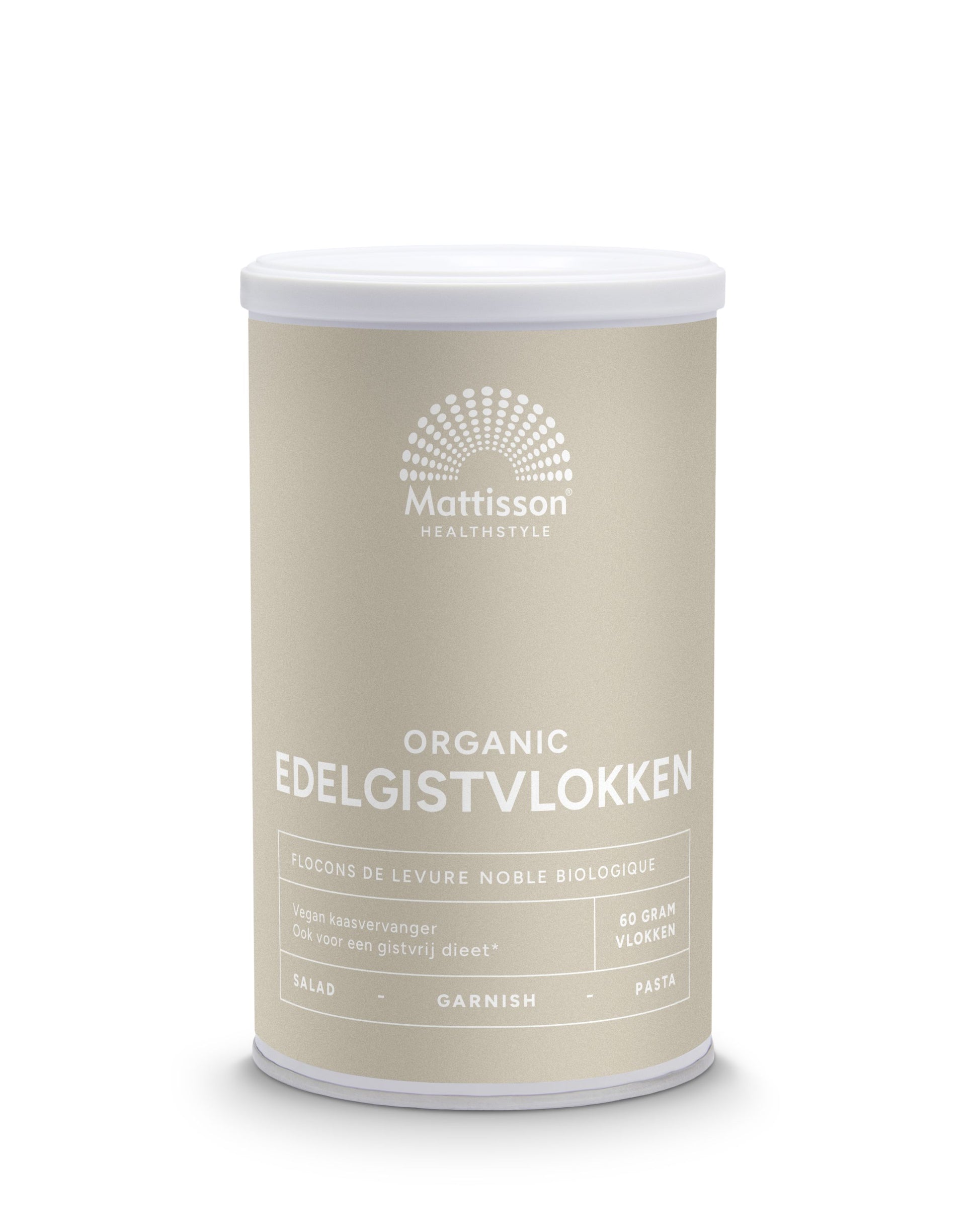 Mattisson Edelgistvlokken 100% puur bio 60.00 Gram