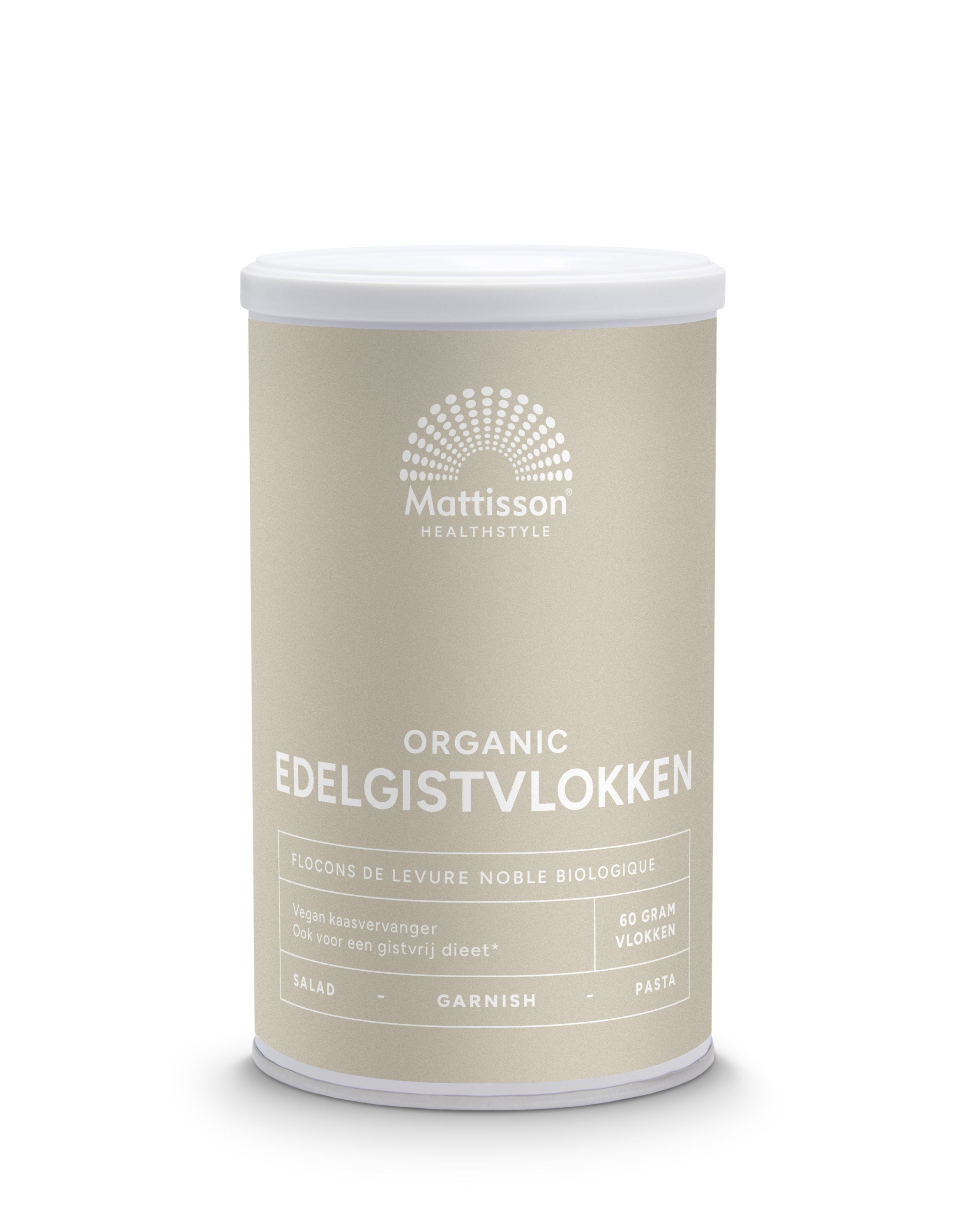 Mattisson Edelgistvlokken 100% puur bio 60.00 Gram