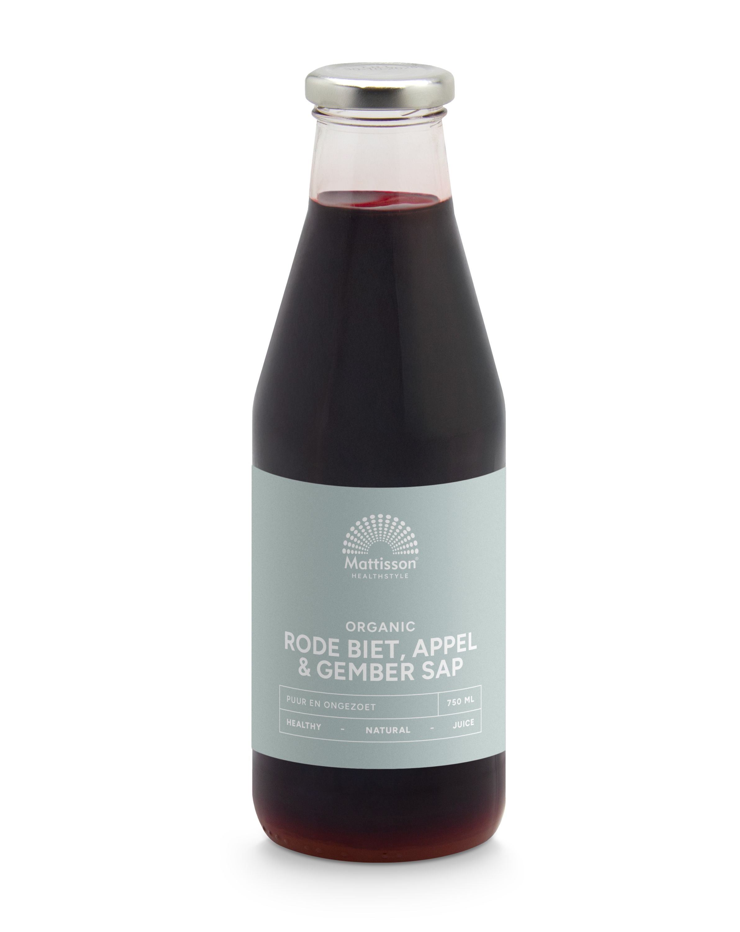 Mattisson Rode biet appel & gembersap bio 750.00 Milliliter