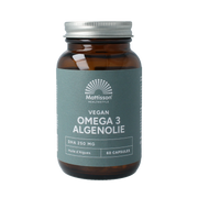 Mattisson Vegan omega-3 algenolie DHA 250mg 60.00 Vegetarische capsules