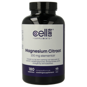 CellCare Magnesium 200mg elementair  180.00 Tabletten