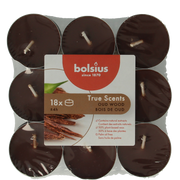 Bolsius True Scents theelichten old wood 18.00 Stuks