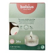 Bolsius Crystal Lights 6 uur doos 24 Stuks