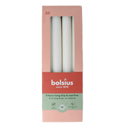 Bolsius Dinerkaarsen 230/20 cloudy white 8.00 Stuks