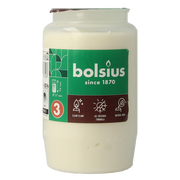 Bolsius Herdenkingslicht nr 3 compo transparant 1 Stuks