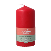 Bolsius Stompkaars 120-58 delicate red 1 Stuks