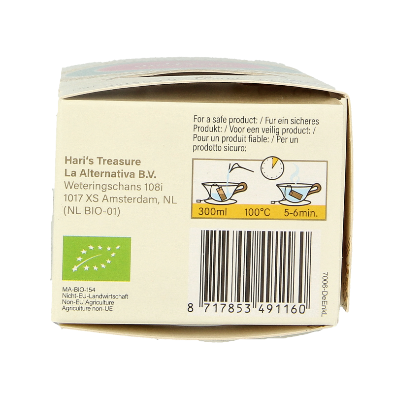 Hari Tea Choco chai mystery of desire bio 10 Stuks