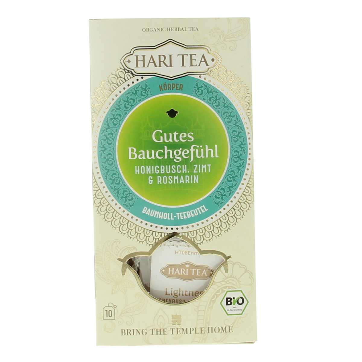 Hari Tea Honeyrush cinnamon rosemary lightness bio 10.00 Stuks
