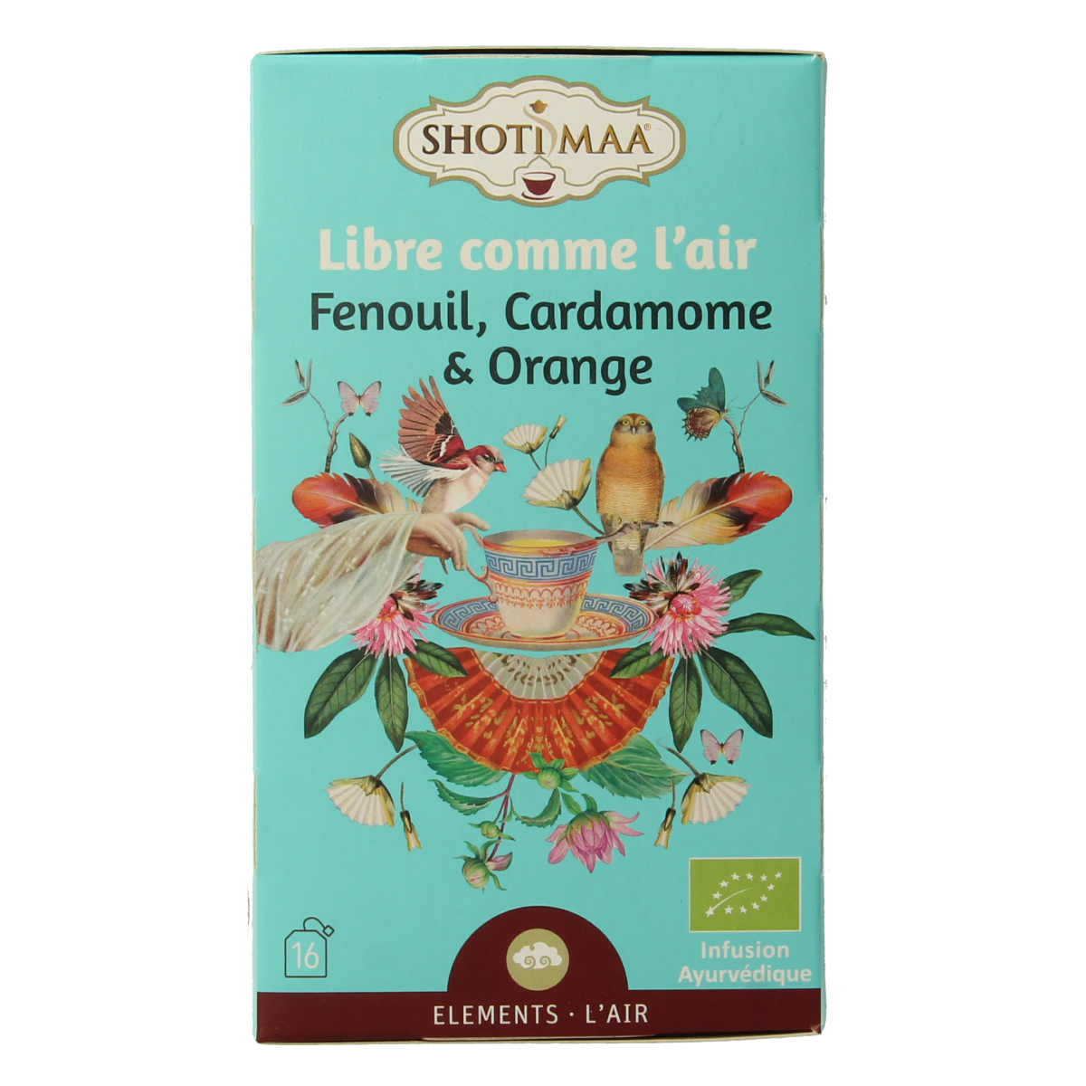 Shoti Maa Air life on wings bio 16.00 Zakjes