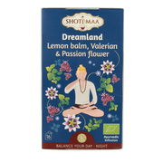 Shoti Maa Dreamland lemon balm, valerian & pass flower bio 16 Zakjes