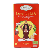 Shoti Maa Love for life cocoa, cardamom & orange bio 16.00 Zakjes
