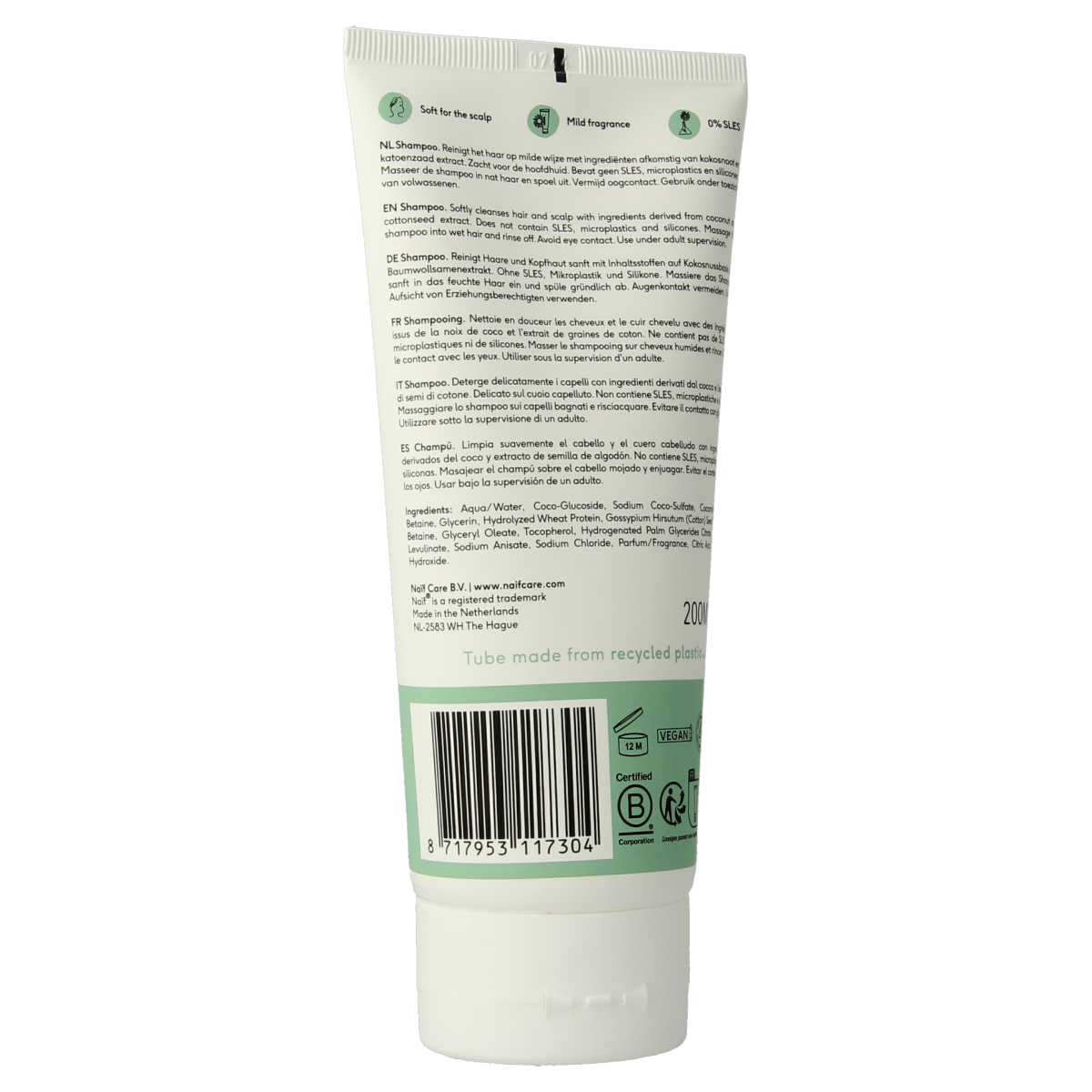 Naif Baby & kids nourishing shampoo 200.00 Milliliter