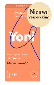 Yoni Tampons medium 16.00 Stuks
