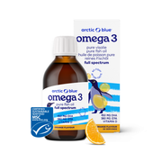 Arctic Blue Omega 3 pure visolie met vitamine D kids 150.00 Milliliter