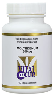 Vital Cell Life Molybdenum 500 mcg 100 Capsules