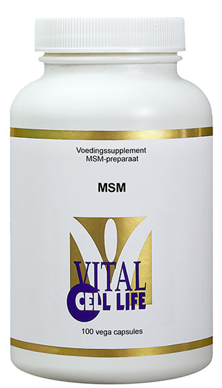 Vital Cell Life MSM 100.00 Vegetarische capsules
