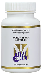 Vital Cell Life Boron 15mg 100.00 Capsules