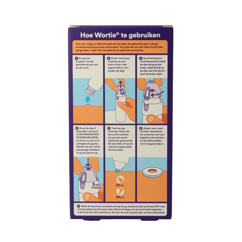 Wortie Wrattenverwijderaar advanced 50 Milliliter