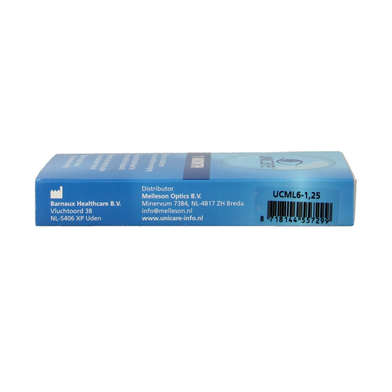 Unicare Maandlenzen -1.25 6 Stuks