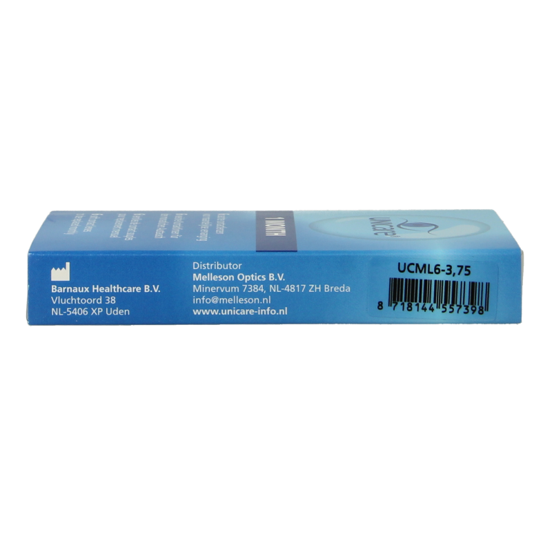 Unicare Maandlenzen -3.75 6 Stuks