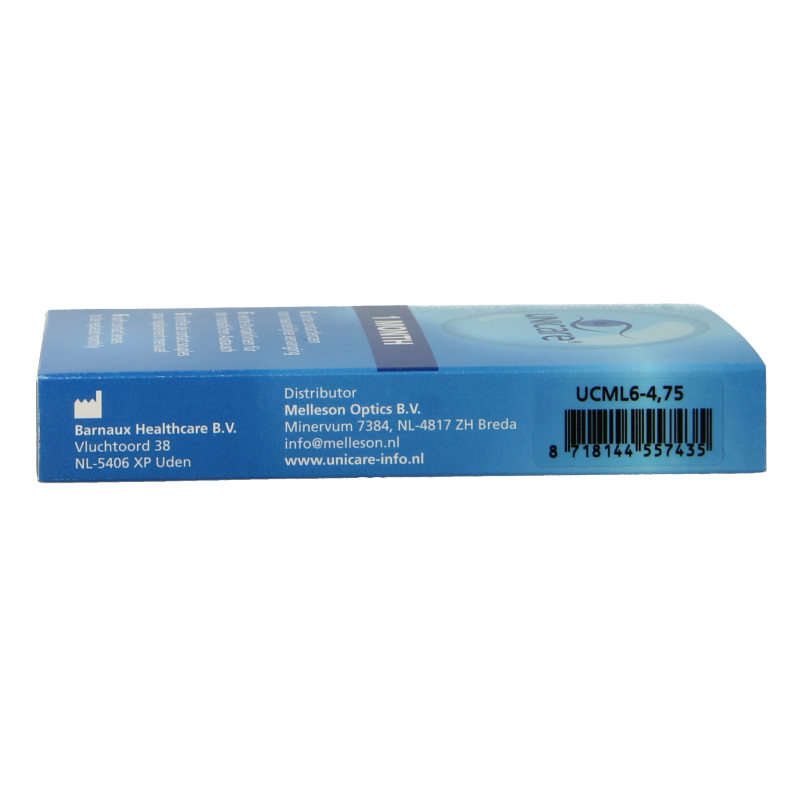 Unicare Maandlenzen -4.75 6 Stuks