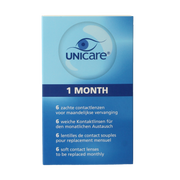 Unicare Maandlenzen +1.25 6 Stuks