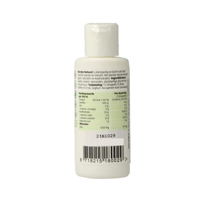 SteviJa Stevia vloeibaar naturel 40 Milliliter